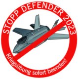 Stopp Defender Aufkleber