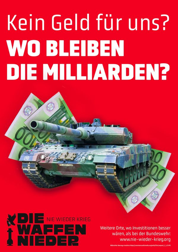 Kein Geld für uns ...